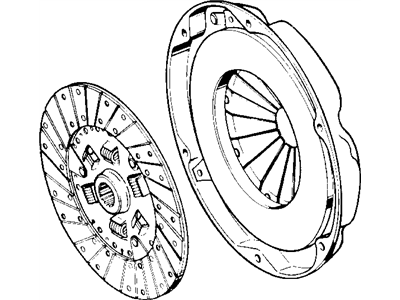 Dodge 5018354AB CLUTCH KIT Pressure Plate and Disc