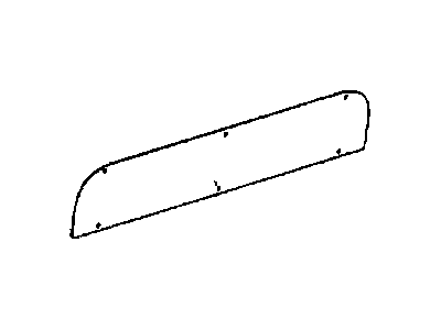 Dodge 1HB59XDVAA PANEL Sliding Door Trim
