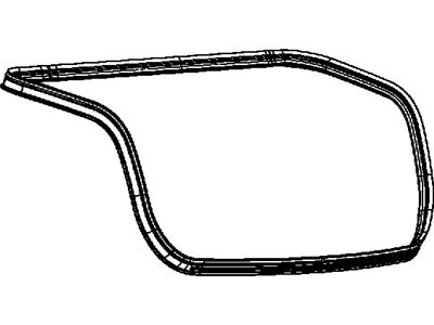 2022 Chrysler 300 Weather Strip - 68040030AG