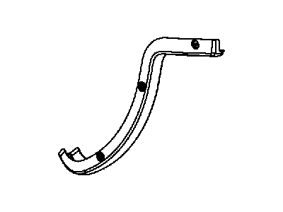 Mopar 1KL47DX9AB Cover Decklid Interior Trim Hinge Cover