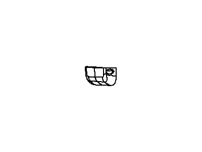Chrysler 5057794AB PULL CUP Decklid Inner