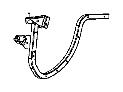 Dodge Door Hinge - 55113712AD