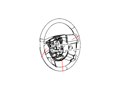 Chrysler Sebring Steering Wheel - 1GA601J8AB