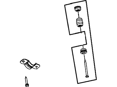 Mopar 5272324AC Stabilizer Link, Front