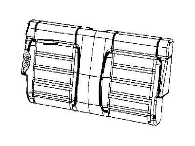 Mopar 5MG901X9AA Cover Rear Seat Back