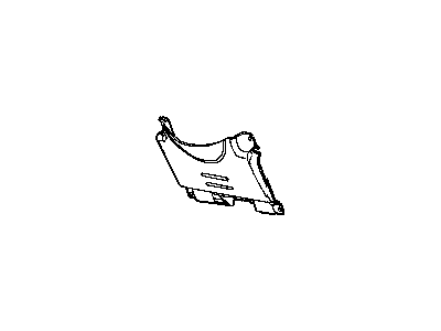Dodge 55361240AA REINFORCEMENT Instrument Panel