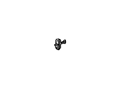 Mopar 4658467AB Check Strap, Front Driver Side