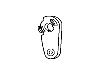 Jeep 68001714AA LEVER Lock Cylinder With Rivet