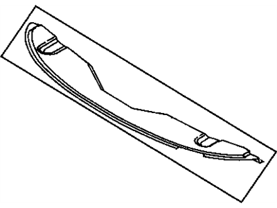 Dodge 5256682 SILENCER Cowl Plenum Panel
