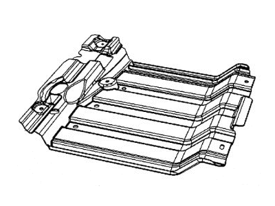 Mopar 5182517AA Belly Pan Transmission