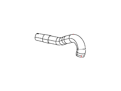 Jeep 55056639AB DUCT Charge Air Cooler
