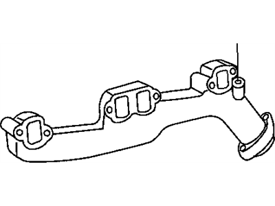 Dodge 4792770AC MANIFOLD Exhaust