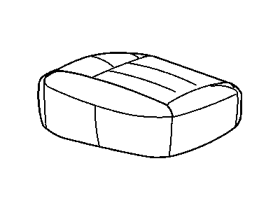 Dodge WN311DVAA COVER Rear Seat Cushion