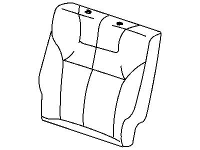Dodge WN251DVAA SEAT BACK Rear Includes Cover