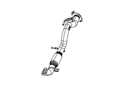 Jeep Exhaust Pipe - 68381660AA