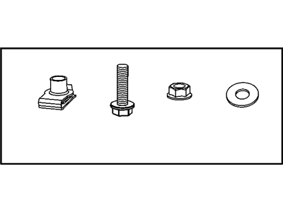 Jeep 68042243AA HARDWARE KIT Mounting