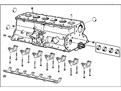 Jeep 5013161AD BLOCK Short See Note