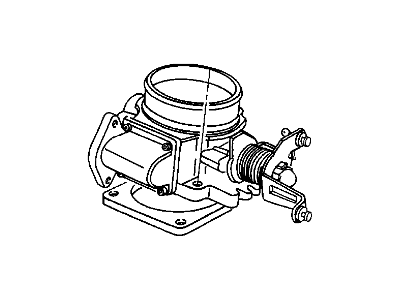 Jeep 53013290AA THROTTLE BODY