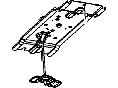 Jeep 55396941AF WINCH Spare Tire Carrier