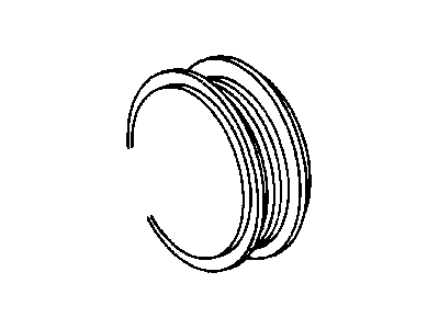 Jeep 5072864AA PULLEY A/C Compressor