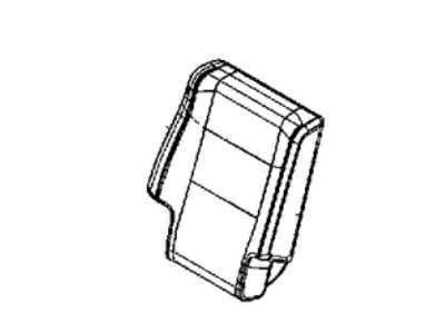 Jeep 6VK82HL1AB COVER Rear Seat Back Right