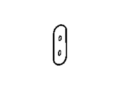Dodge 5104432AA GASKET Bumper Bracket