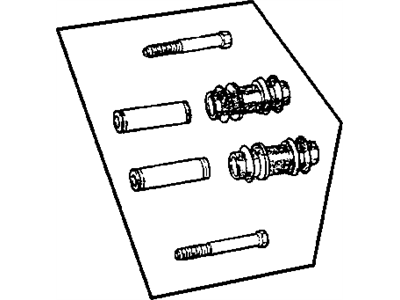 Chrysler 5017845AB BOLT KIT Disc brake