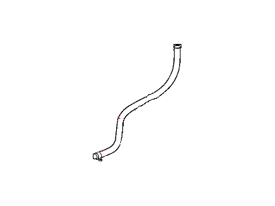 Dodge 52113735AD HOSE Power Steering Return Cooler to Reservoir
