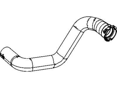 Jeep Grand Cherokee Air Intake Coupling - 55038005AC