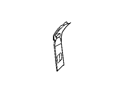 Mopar 55362342AB Reinforcement Quarter Inner