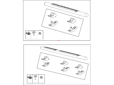 Mopar 82210564AD Step Kit Tubular Side