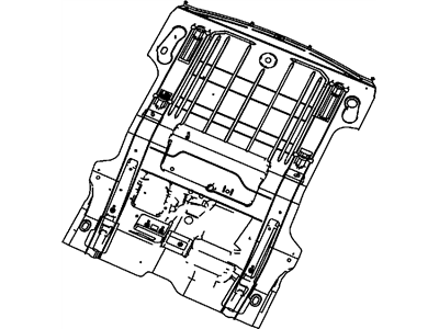 2008 Jeep Liberty Floor Pan - 55113139AA