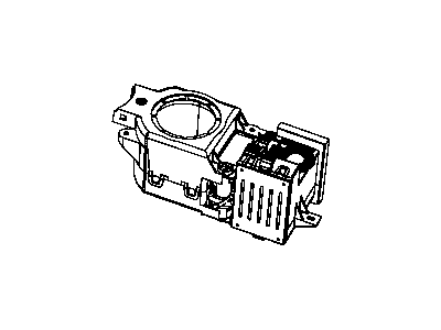 2008 Chrysler Sebring Cup Holder - 1CQ321T1AE