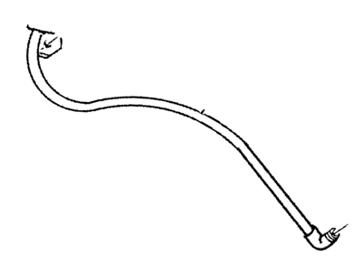 Jeep 55037499AC HOSE AND VALVE Vacuum