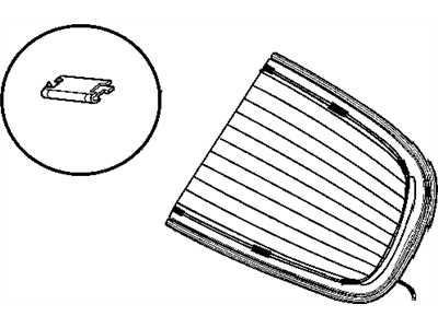 Chrysler 5101810AA BACKLITE