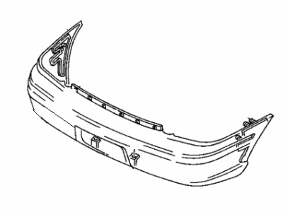 1996 Dodge Neon Bumper - PD15RD7