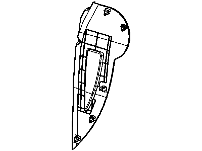 Jeep 5KF22XDVAB CAP Instrument Panel End