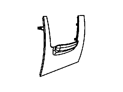 Jeep Steering Column Cover - 5KL65XDVAB