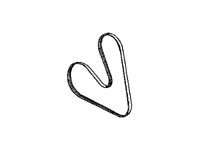 Chrysler 4668382AD BELT Accessory Drive
