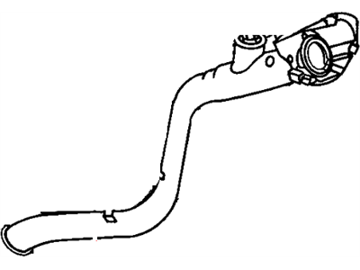 Chrysler 4809574AC TUBE Fuel Filler