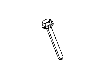 Ram 6509149AA BOLT AND WASHER Hex Head M5.74X1.81X56.00