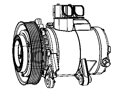 Jeep Liberty A/C Compressor - 55111506AB