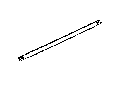 Jeep 5074653AJ WEATHERSTRIP DOOR BELT OUTER Rear Door