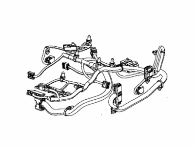 Jeep 68269010AB WIRING Seat Cushion Driver