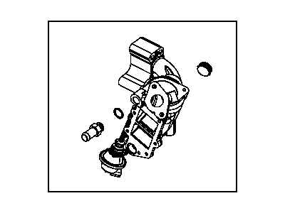 Jeep 68092331AA BYPASS ASSEMBLY Cooler