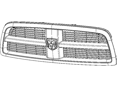 Ram 55372059AB GRILLE Radiator