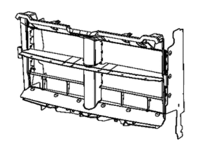 Mopar 68248602AA Radiator Shutter Assembly