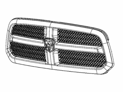 2018 Ram 1500 Grille - 68366700AA