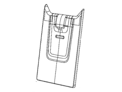 Jeep 6QY91TX7AB PANEL Rear Seat Back