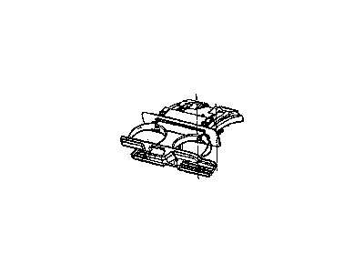 2007 Jeep Grand Cherokee Cup Holder - 1BG491D5AA
